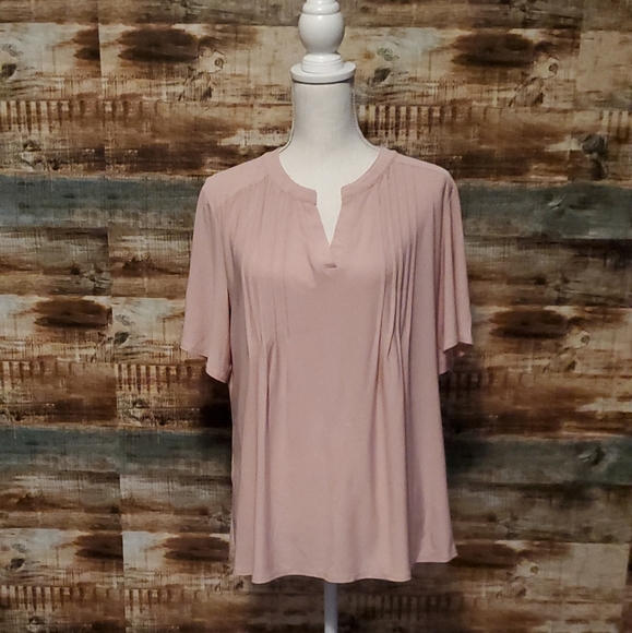 PerSeption Concept Tops - 🌟 3 for $15 Deal! 🌟PerSeption Concept pink blouse L